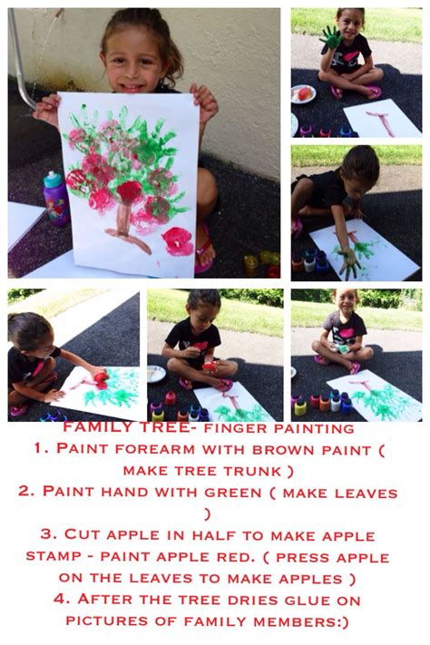 The apple jubilee tree is the perfect combination of art, creativity, and horticulture. FAMILY Tree using an apple as a stamp - sprout channel ...
