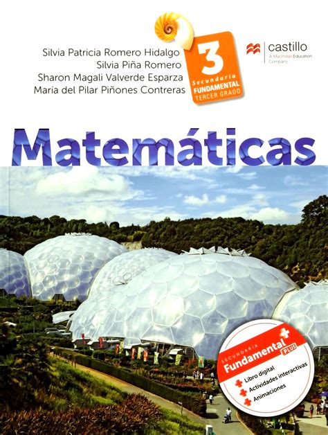 .de segundo de secundaria deben realizar actividades de artes, historia, matemáticas, lenguaje y física esto describirá de forma creativa tu inicio de día. Matematicos 3 Secundaria Libro De Matematicas De Tercer ...