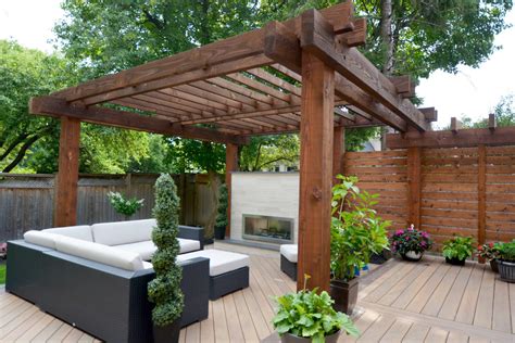 Modern Pergola Outdoor Living Modern Deck Toronto By Alair