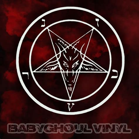 Satanic Symbol Baphomet Pentagram Devil Vinyl Decal Goth Etsy Ireland