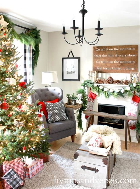 2015 Christmas Home Tour Part 1 Hymns And Verses Christmas Living