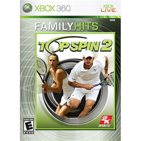 Top Spin 2 Platinum Hit Xbox 360