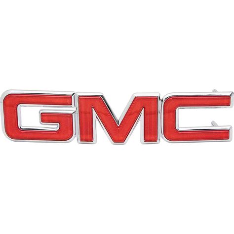 1997 Gmc Truck Parts Emblems And Decals Exterior Emblems Grill