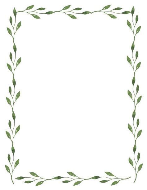 Floral Floral Border Borders For Paper Page Borders Stickers
