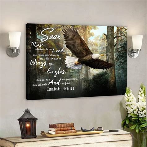 Neiljena Soar On Wings Like Eagles 5 Wall Art Isaiah 4031