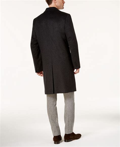 Michael kors size 8 wool camel pea coat parka, zip w toggle, hoodtop rated seller. Michael Kors Michael Kors Men's Big & Tall Madison Wool ...