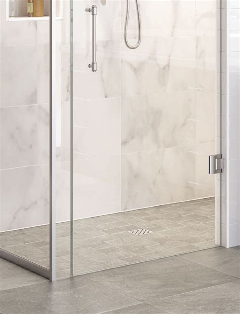 Get Curbless Shower Pan With Linear Drain