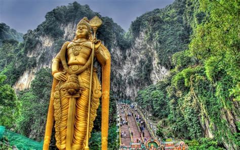 Download Wallpapers Lord Murugan Statue Batu Caves