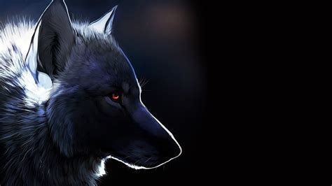 Download, share or upload your own one! Black Wolf Wallpapers Images Photos Pictures Backgrounds