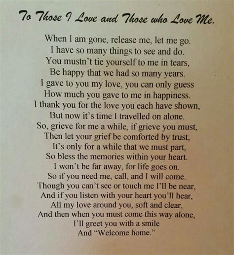 To Those I Love And Those That Love Me Poem Quotes Quotes Positive