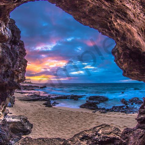 Sunrise Photography Sandy Cave By Jaysen Patao