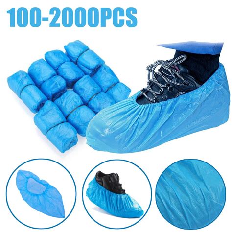 100 2000pcs Hot Sale Medical Waterproof Anti Slip Boot Covers Plastic