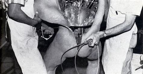 1950s Nude Chippendales Android Being Refurbushed And Upgraded For Better Dance Moves Album