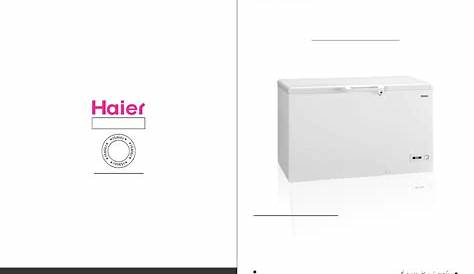 Haier Freezer 405SD User Guide | ManualsOnline.com