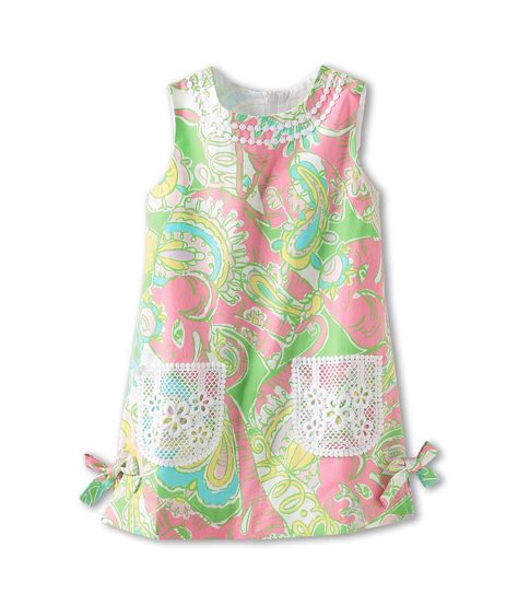 Lilly Pulitzer Kids Little Lilly Classic Shift W Lace Toddler Little
