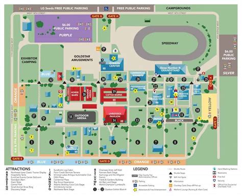 Another map of the fairgrounds. Florida State Fairgrounds Map | Printable Maps