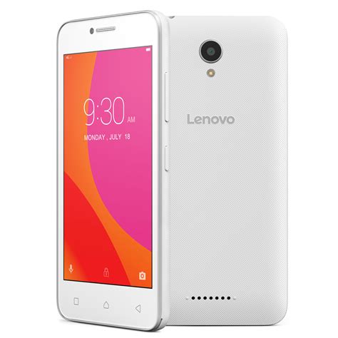 Lenovo B Blanc Mobile And Smartphone Lenovo Sur