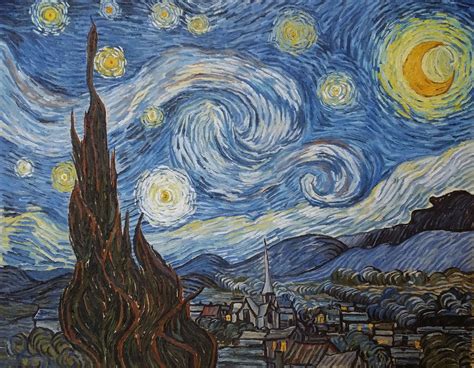 I Quadri Di Van Gogh La Notte Stellata