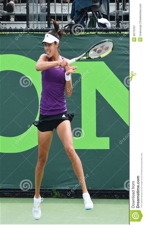Serbian Pro Tennis Player Ana Ivanovic Editorial