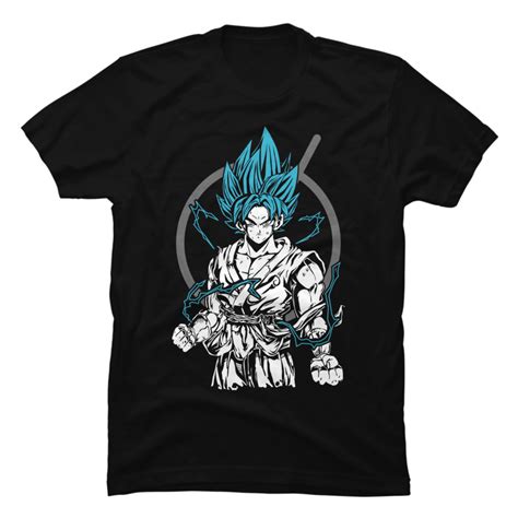 Goku Super Saiyan Blue Dragon Ball Super Buy T Shirt Designs