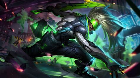 League Of Legends Project Skins Ekko Wallpapers Hd Desktop And