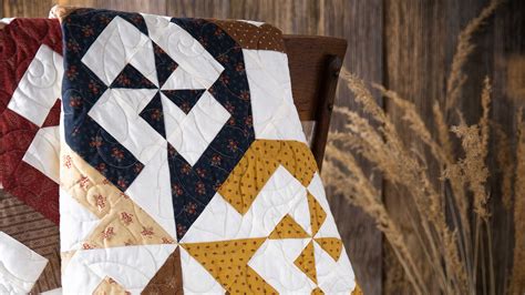 Make A Disappearing Double Pinwheel Quilt With Jenny Quilting