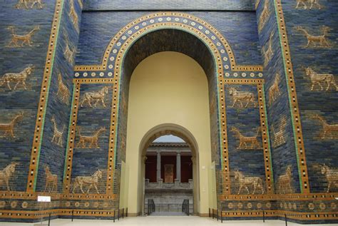 Babalon The Ishtar Gate Was The Eighth Gate Into The City Of Babylon