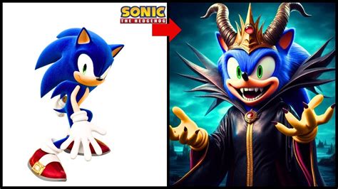 Sonic The Hedgehog All Characters As Maleficent Youtube