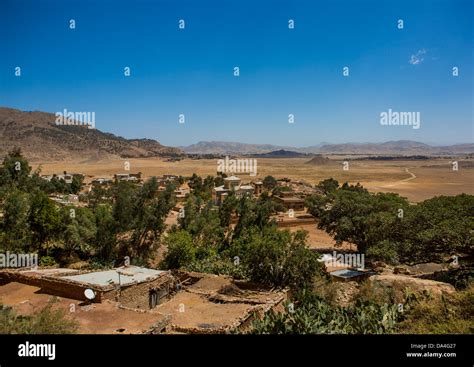 Houses In The Hill Senafe Eritrea Stock Photo Alamy