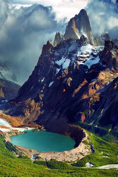 Mount Fitz Roy And Laguna Torre Patagonia Argentina Places To