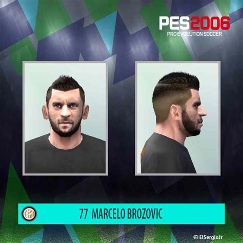 Ultigamerz Pes 6 Marcelo Brozovic Inter Milan Croatia Nt Face