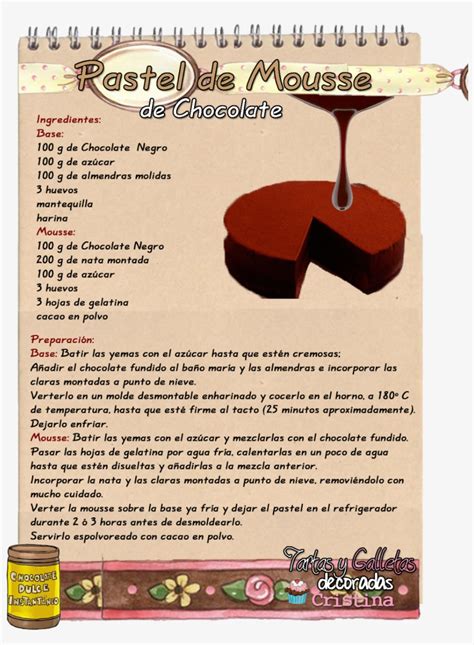 Recetas De Chocolate Escritas Mejores Recetas Faciles