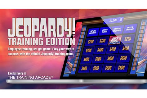 No More Boring Training With JeopardyⓇ The Training Arcade