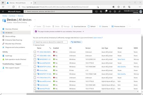 Manage Devices In Azure Ad Using The Azure Portal Microsoft Entra