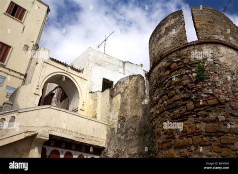 Gateway To Medina Tangier Morocco Stock Photo Alamy