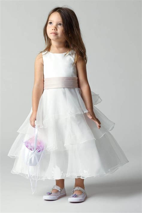 Choices On White Flower Girl Dresses