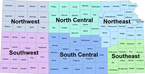 Map Of Southwest Kansas Hiking In Map