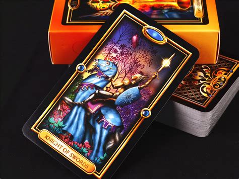 Full Easy Gilded Tarot Cards Deck Unique Tarot Cards Tarot Etsy