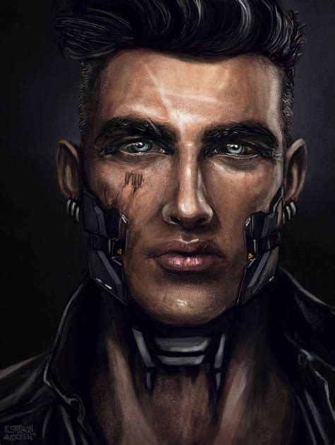 Be The One By Estookin Portrait Cyberpunk Character Character Portraits