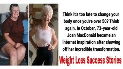 Weight Loss Success Stories The 73 Year Old Woman Who Lost 55 Pounds And Became A Viral
