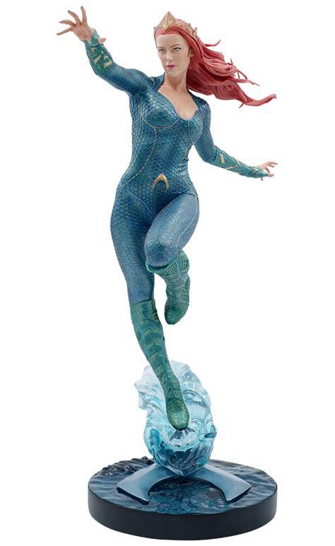 Estátua Mera Amber Heard Aquaman Movie Com 304 Cm De Altura Blog De Brinquedo