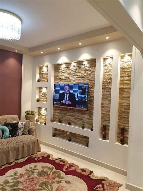 30 Enchanting And Modern Gypsum Board Tv Wall Units Engineering