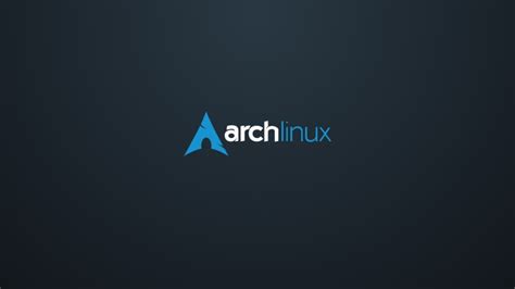4k Archlinux Arch Linux Linux Logo Hd Wallpaper