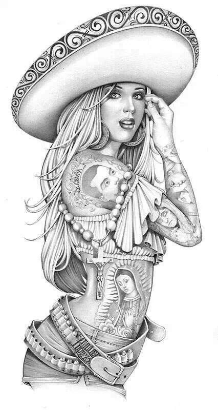 Pin By Galarsae On Ink Chicano Drawings Chicano Art Tattoos