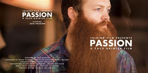 Jack Passion The 1 Beard In The World Yowzah Passion Executive Producer Facial Hair