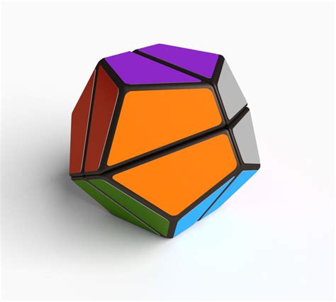 Dodecahedron Cube Puzzle 2x2x2 3d Model Cgtrader