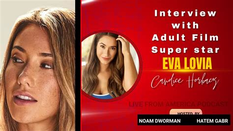 Interview With Adult Film Super Star Eva Lovia Chatting With Candice Youtube