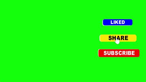 3d Subscribe Button Subscribe Button For Youtube 14212846 Stock Video
