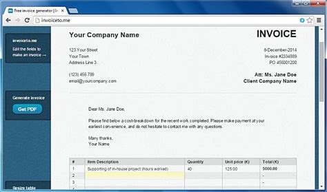 Streamline your billing process with express invoice software. Invoice to me: The Best Online Invoice Generator