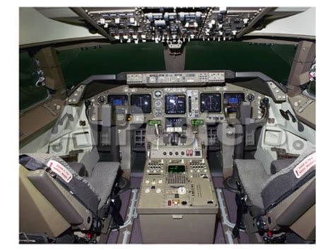 New 747 400 Lcd Flight Deck Prints At